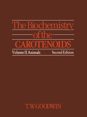 cover image of The Biochemistry of the Carotenoids